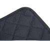 Quilted Dog Car Seat Cover with Safety Strap for Comfort - Estalios