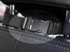 Quilted Dog Car Seat Cover with Safety Strap for Comfort - Estalios