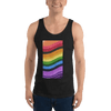 Pride Flag Tank Top – Soft Cotton Blend, Modern Fit, Festival-Ready - Estalios