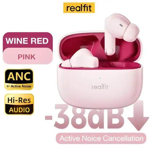 Realfit F3 ANC Wireless Earbuds for Ultimate Noise Cancellation - Estalios