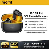 Realfit F3 ANC Wireless Earbuds for Ultimate Noise Cancellation - Estalios