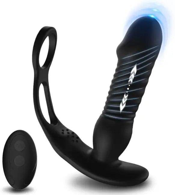Ultimate Black USB Rechargeable Prostate Massager for Pleasure - Estalios