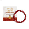Red Double Pixiu Hand String Bracelet for Luck and Harmony - Estalios