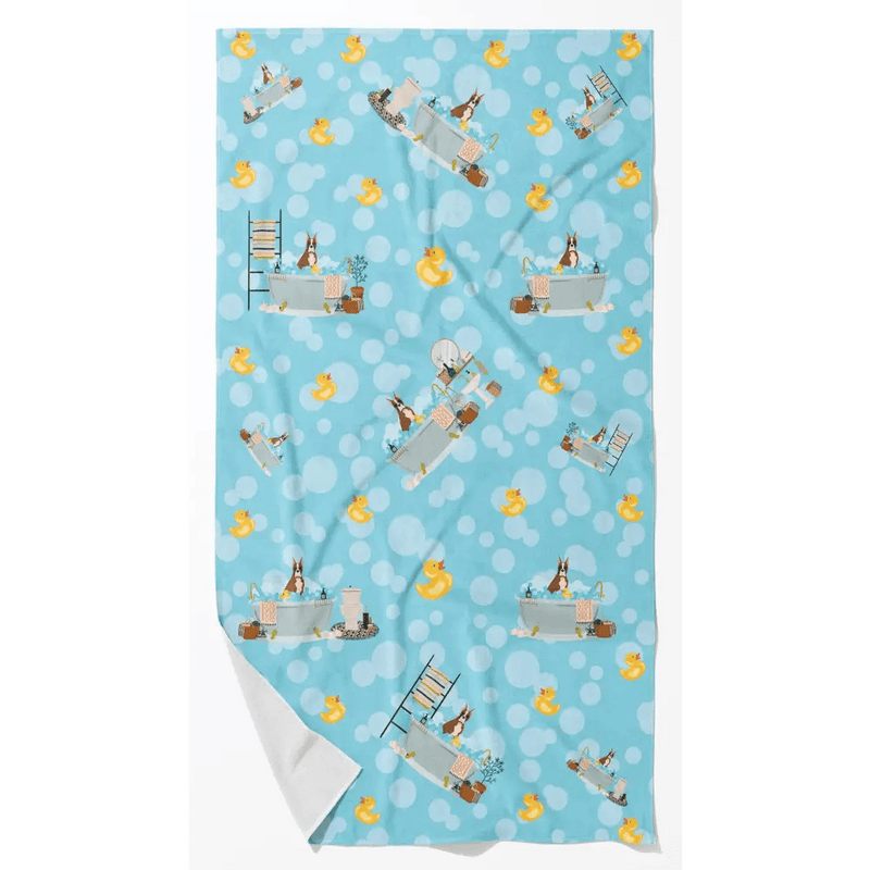 Red Fawn Boxer Bath Towel Ultra Soft Quick Drying 42"x24".