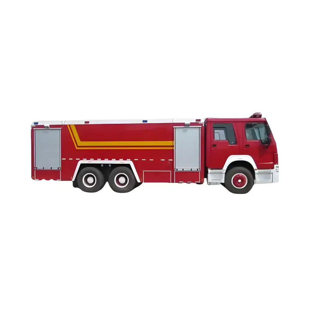 Red Fire Truck with multifunction water wheels for endless fun and foam play