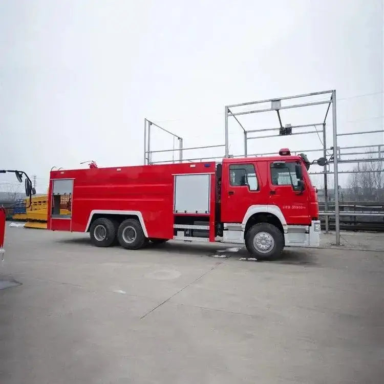 Red Fire Truck Multifunction Water Wheels ready for fun and adventure with water foam