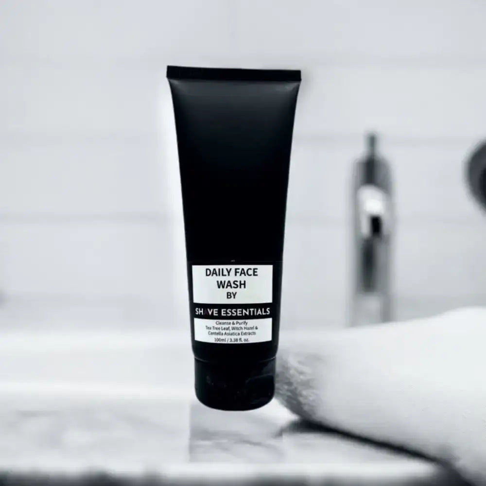 Black tube of Refreshing Daily Face Wash Blast for a fresh, clean face wash daily