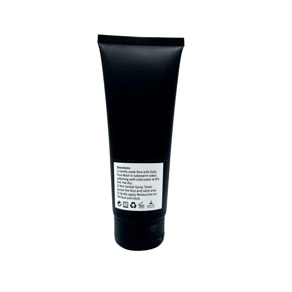 Black cosmetic tube of Refreshing Daily Face Wash Blast for a refreshing face wash daily