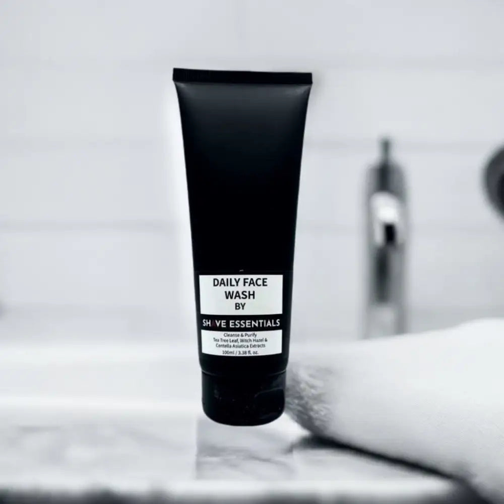 Black tube of Refreshing Daily Face Wash Blast for a fresh face wash daily