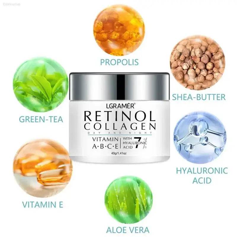 Retinol Face Cream for Anti-Aging and Skin Repair - Estalios