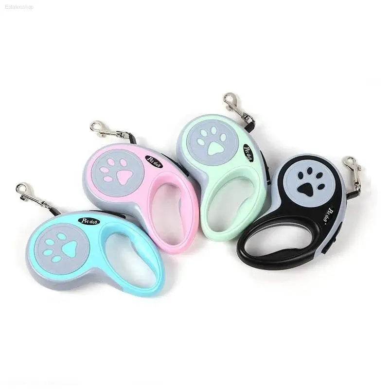 Retractable 3m 5m Nylon Dog Leash for Small Pets - Estalios