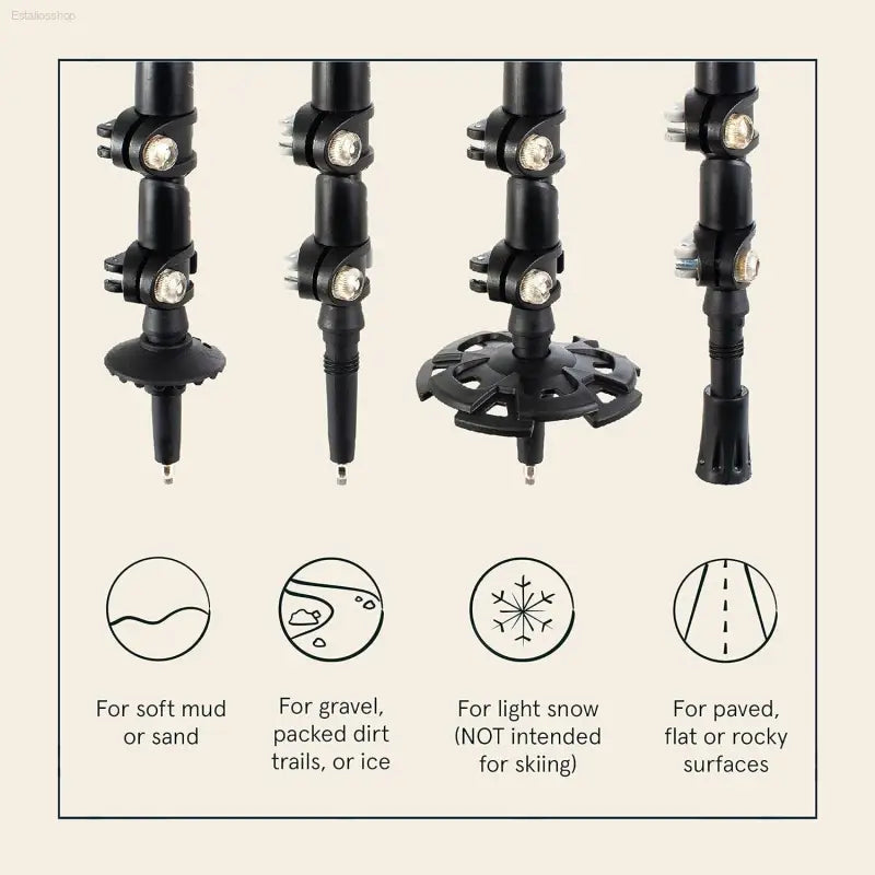 Retrospec Solstice Hiking Poles for Men & Women - Adjustable and Collapsible Lightweight Walking & Trekking Sticks - Aluminum W/Cork or Foam Grip
