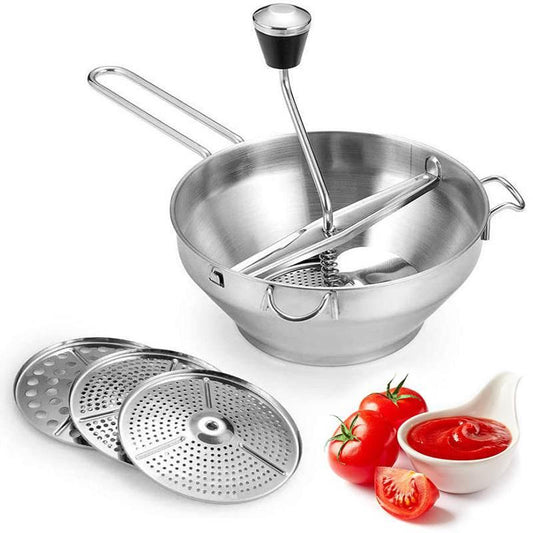 Revolutionize Your Kitchen with the Stainless Steel Food Mill - Estalios