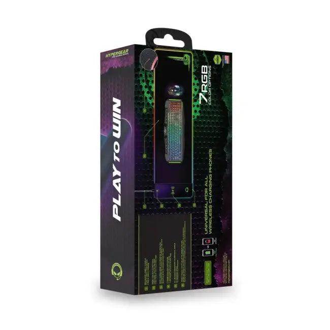 RGB Wireless Charging Mouse Pad for Ultimate Gaming Power - Estalios