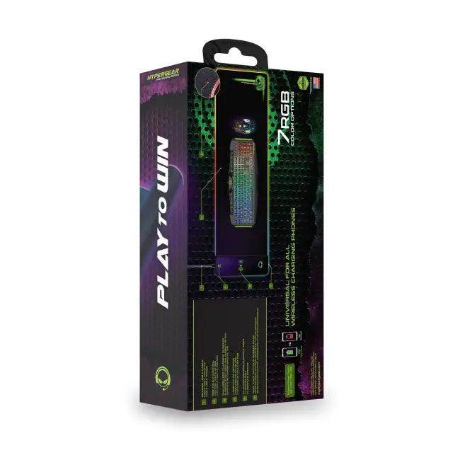 RGB Wireless Charging Mouse Pad for Ultimate Gaming Power - Estalios