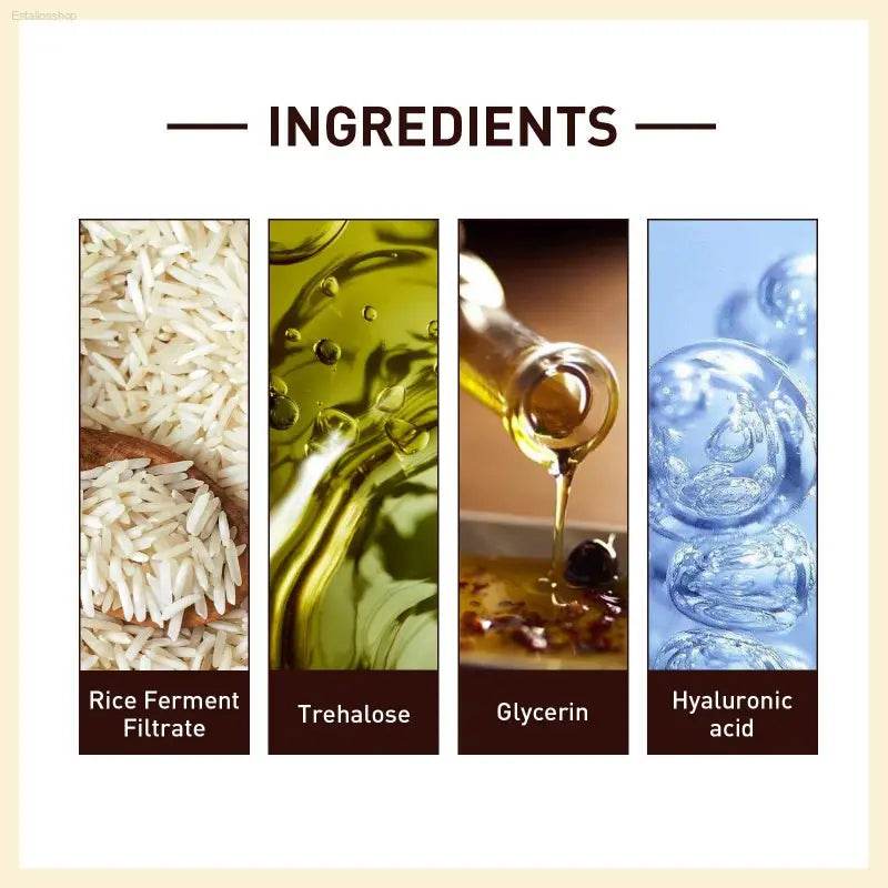 Rice Anti Wrinkle Essence, Repairs, Moisturizes, Firms - Estalios