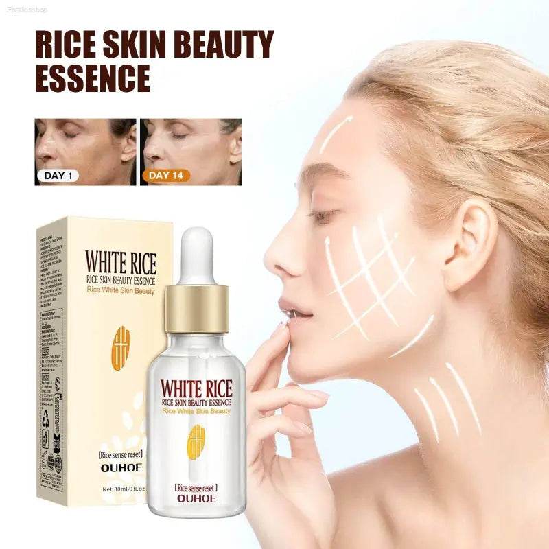 Rice Anti Wrinkle Essence, Repairs, Moisturizes, Firms - Estalios