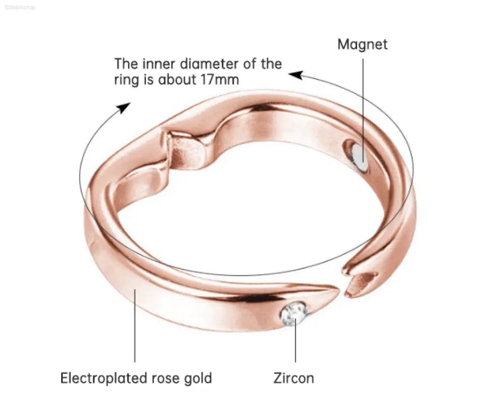 Ring Stop Snoring Health Jewelry Improve Breathing Ring - Estalios