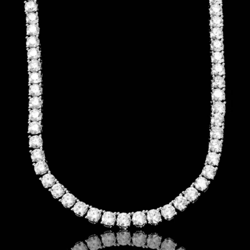 ROCK 4 MM One Row Tennis Chain | 960011 - Estalios