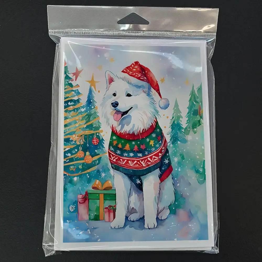 Watercolor Christmas Cards: Holiday Magic Awaits! Spread Holiday Cheer with these Exquisite Watercolor Christmas Cards! Each Card Features Unique Watercolor Designs, Perfect - Estalios