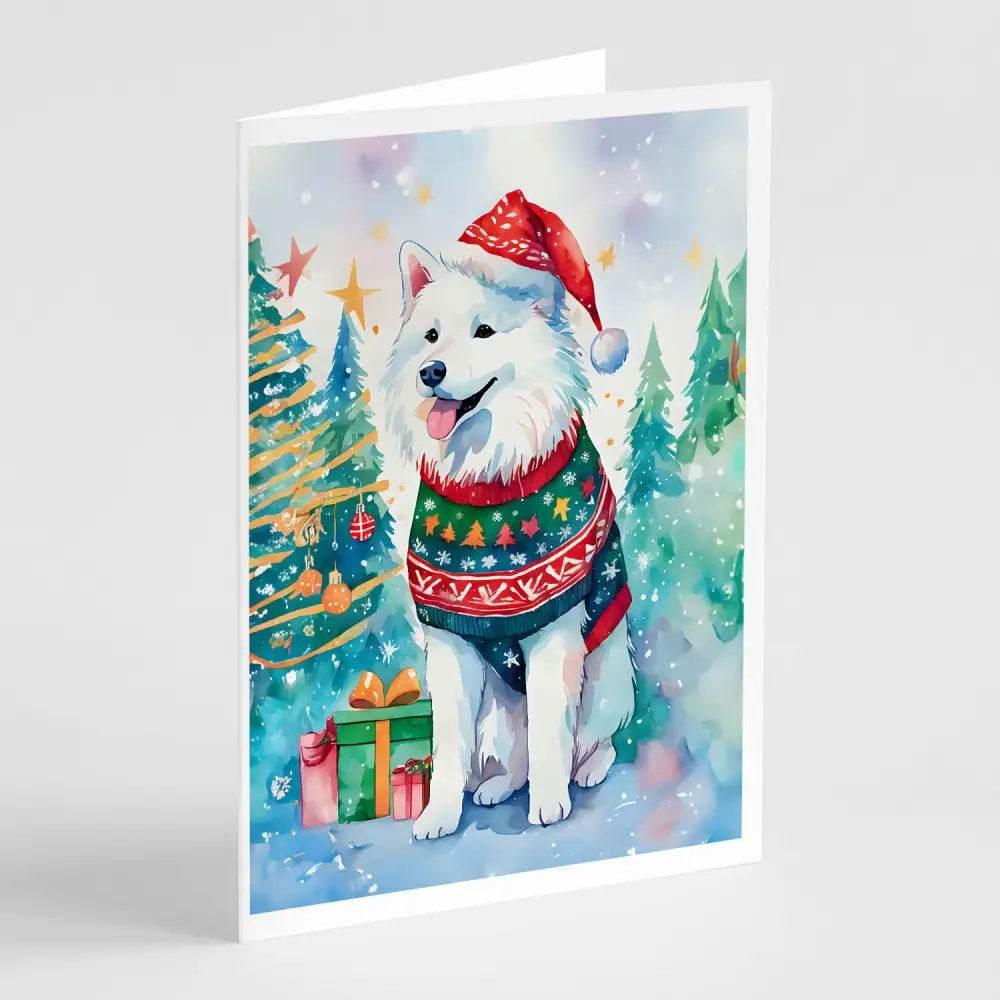 Watercolor Christmas Cards: Holiday Magic Awaits! Spread Holiday Cheer with these Exquisite Watercolor Christmas Cards! Each Card Features Unique Watercolor Designs, Perfect - Estalios