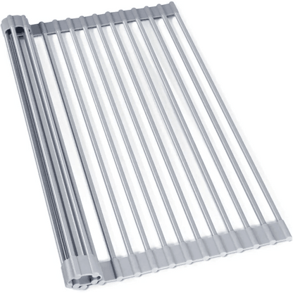 Roll Up Dish Drying Rack Over The Sink Kitchen Drainer - Estalios