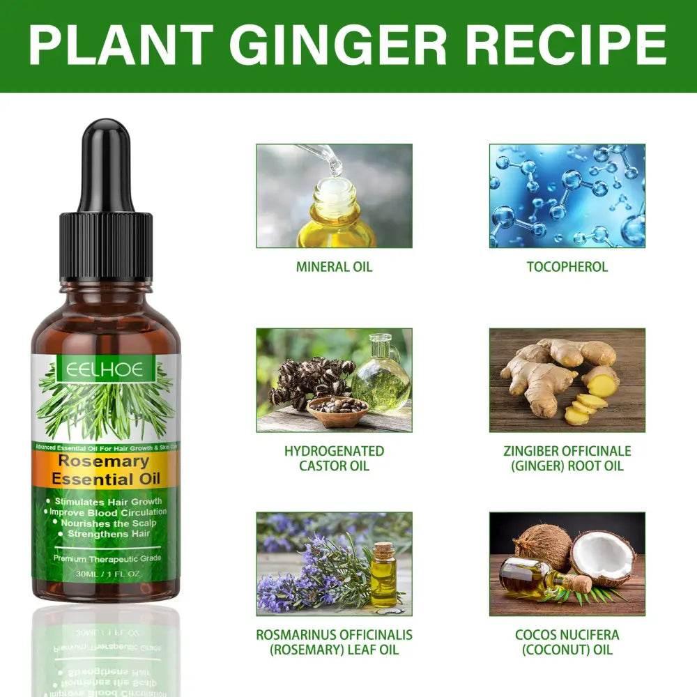 Rosemary Hair Essential Oil for Gentle Scalp Care - Estalios