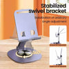 Adjustable swivel phone stand.