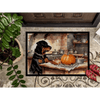 Rottweiler Fall Doormat - Non-Slip, Washable Rug - Estalios