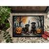 Rottweiler Spooky Halloween Doormat: Prepare for Frights! Get Ready to Howl with Delight with our Halloween-themed Rottweiler Doormat - Estalios