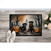 Rottweiler Spooky Halloween Doormat: Prepare for Frights! Get Ready to Howl with Delight with our Halloween-themed Rottweiler Doormat - Estalios