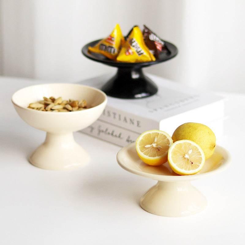 Round Storage Tray for Living Room and Porch Organization - Estalios