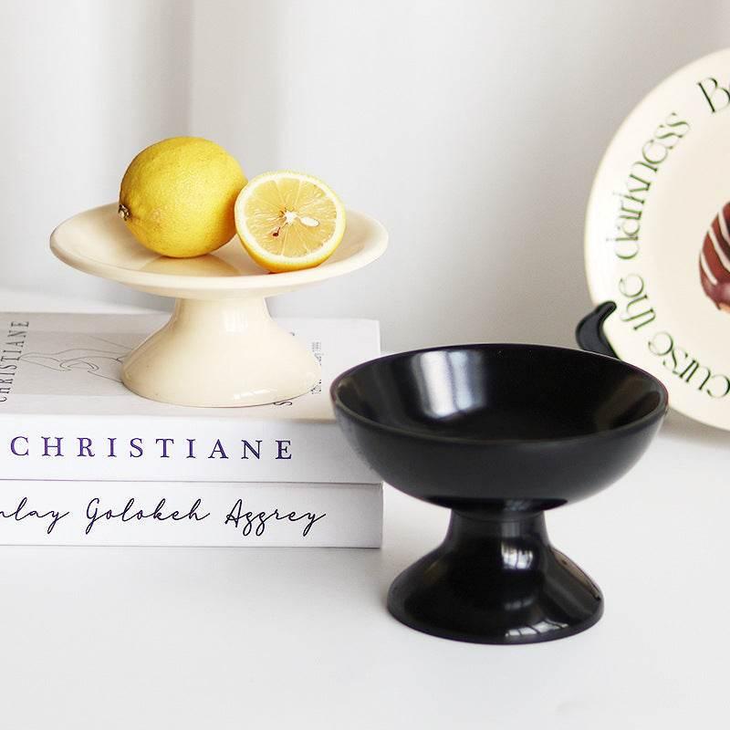 Round Storage Tray for Living Room and Porch Organization - Estalios