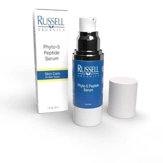 Unleash Radiance with Russell Organics Peptide Serum - Estalios