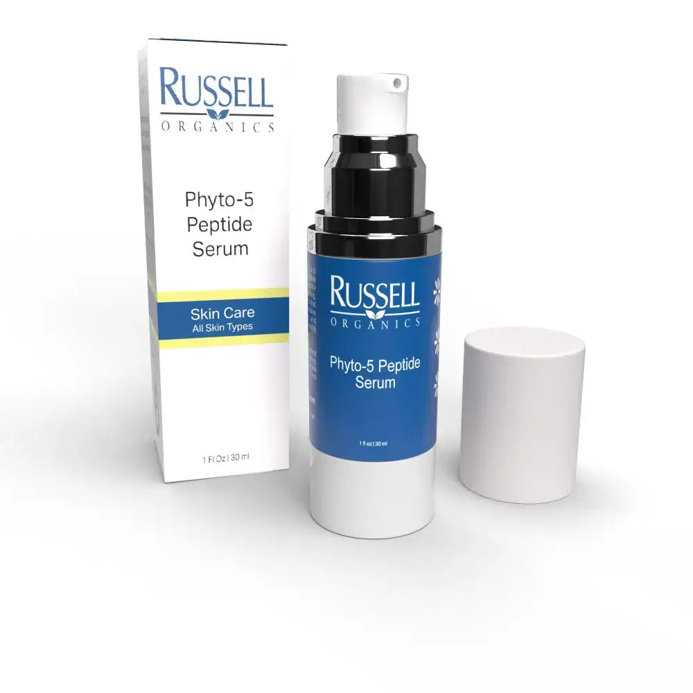 Russell Organics Phyto-5 Peptide Serum with Pinus Pinaster and Citrus Aurantium