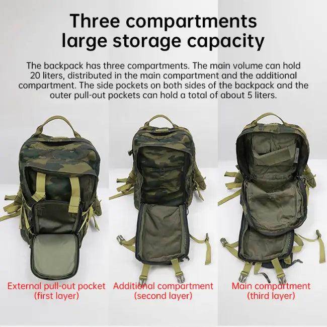 Gear Up with the Ultimate Camouflage Tactical Backpack Now - Estalios