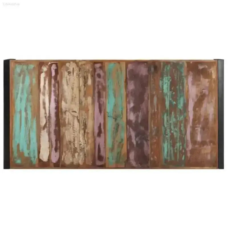 Rustic Reclaimed Wood Coffee Table with Unique Character for Cozy Living Spaces