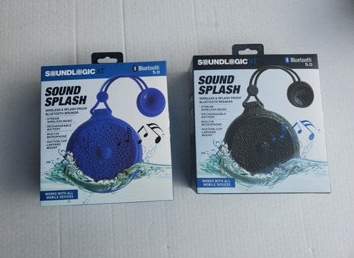 SoundLogic XT Waterproof Bluetooth Speaker with Suction Cup for Adventurous Music Lovers
