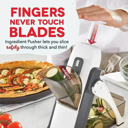 Safe Slice Mandoline for Vegetables with 30 Presets - Estalios