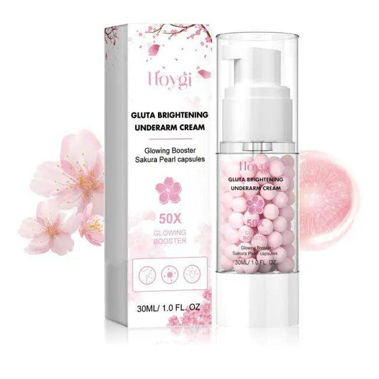 Pump Your Glow with Sakura Gluta Brightening Cream - Estalios