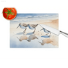 Sandpiper Splash Cutting Board: Coastal Kitchen Magic! Introducing the Beach Bird Watercolor Cutting Board, a Vibrant Addition to any Kitchen! this Cutting Board Isn't - Estalios