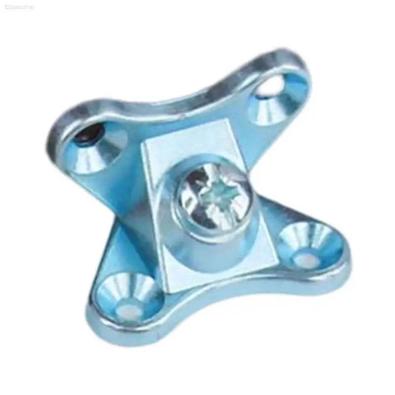 Metal bracket with screw.