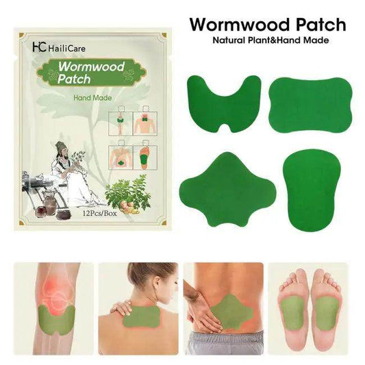 Wormwood Lumbar Patch for Quick Natural Pain Relief - Estalios