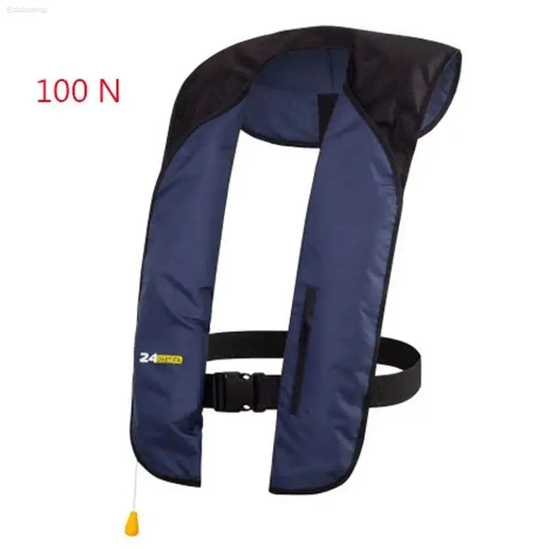 Self-Inflating Professional Fishing Vest - 150N & 100N Life Jacket for Water Sports, Rafting, & Boating - Estalios