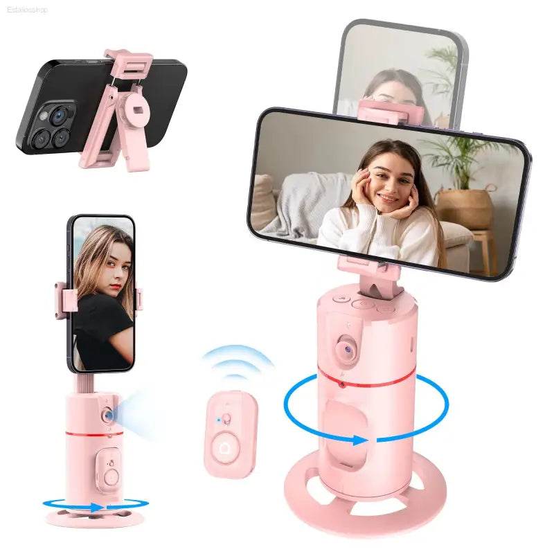Selfieshow P02 Gimbal 360 Rotation AI Tracking Stabilizer - Estalios