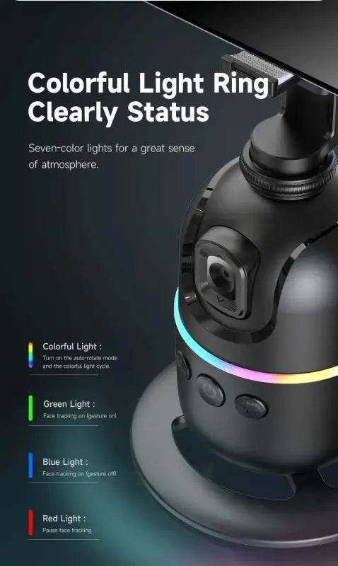 Selfieshow P03 Gimbal Stabilizer with 360 Rotation Tracking - Estalios