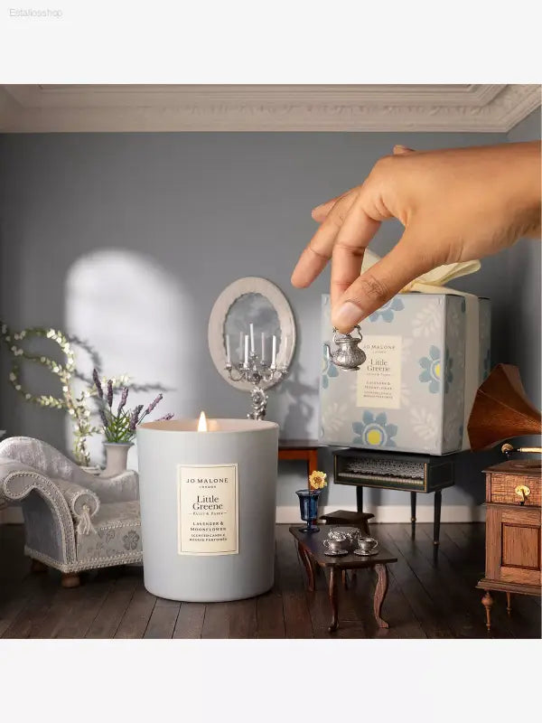 🕯️ Serene Ambiance – Jo Malone London Lavender and Moonflower Scented Candle | Perfect for Relaxation and Gifting - 200