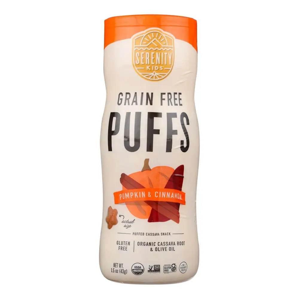 Serenity Kids - Puffs Pumpkin Cinnamon - Healthy Snack Case - Estalios