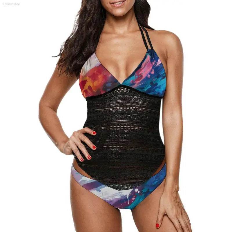 Sexy Sling Bikini Swimsuit for Flattering Beach Style - Estalios