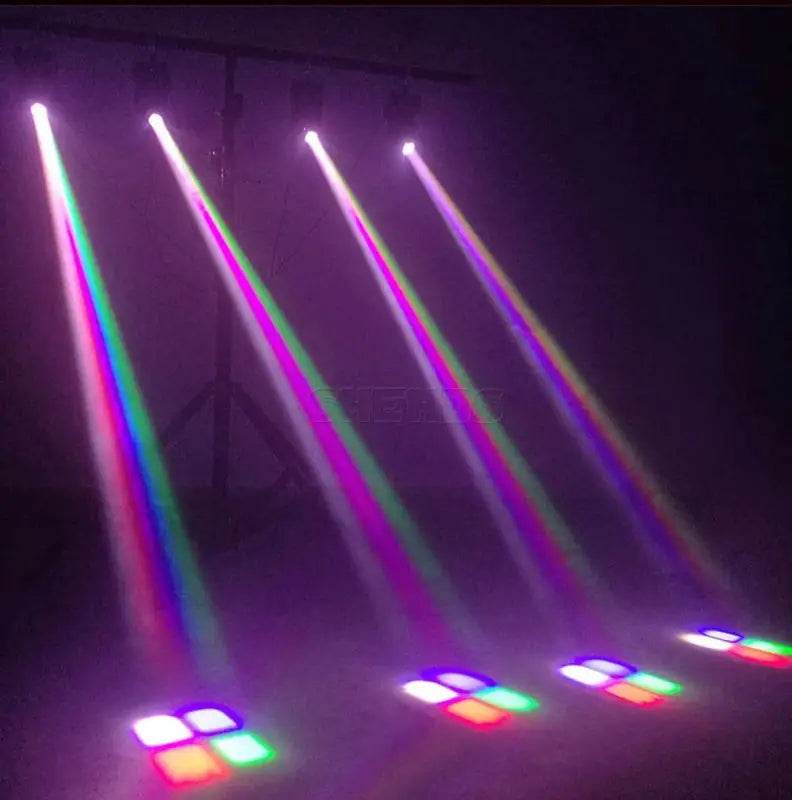 SHEHDS 10W Mini RGBW Moving Head Stage Lights for Events - Estalios